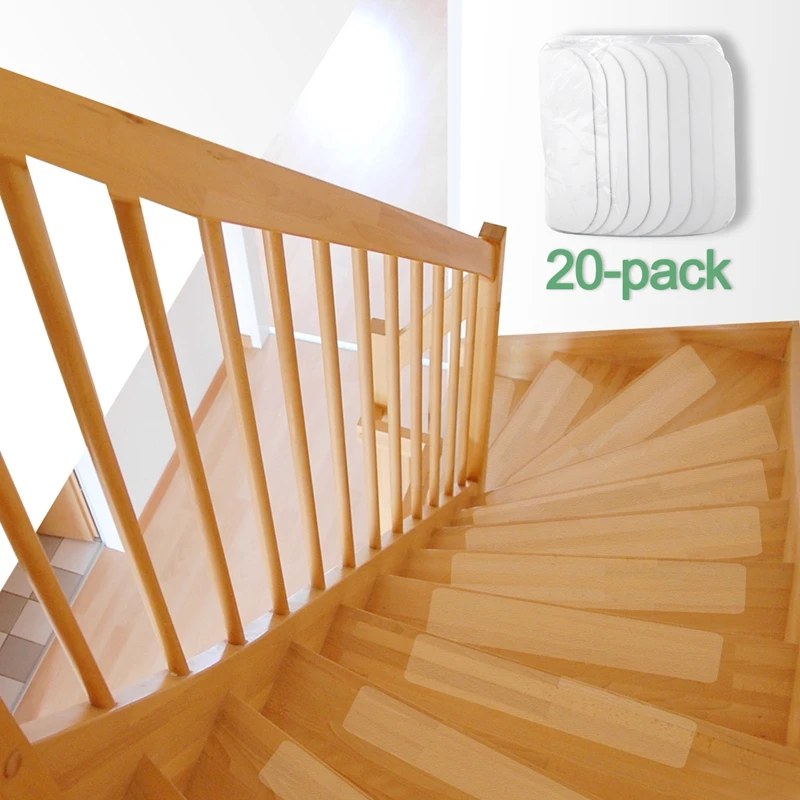 20 Pieces Waterproof Flooring Safety Tape Mat Anti Slip ...