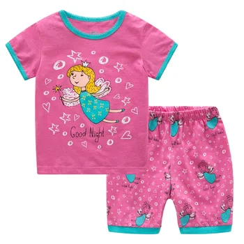 

Japanese Flower Fairy Print, Girls Lulu Shirt The Flower Angel Monogrammed Pajamas Set Nightgown Party Housecoat Gifts