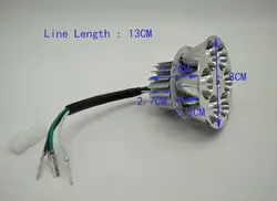 Универсальный мотоцикл светодиодный фар далеко рядом свет электрический автомобиль встроенный Spotlight Moto пятно света 6 светодиодный лампы