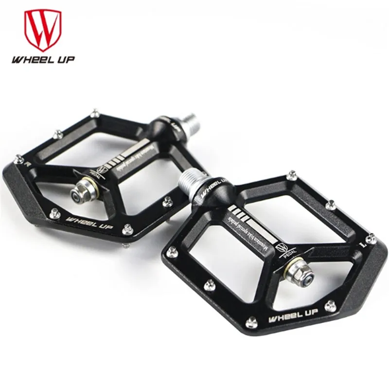 

WHEEL UP 2018 Bicycle Pedal Seald Bearing BMX Anti-slip Ultralight Platform Aluminium Alloy MTB Mountain Road Bike Pedals