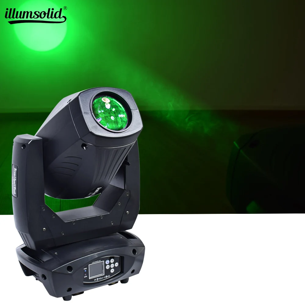 

DMX stage light 200w LED moving head spot light 3 in 1 beam gobo wash disco light rgbw double pattern dj equipment for wedding