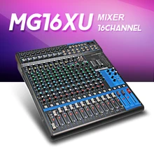Ya maha Mélangeur profesional Audio consule MG16XU 16 canal entrée Analogique Mélangeur Avec Compression et Effets LN pour la Scène DJ