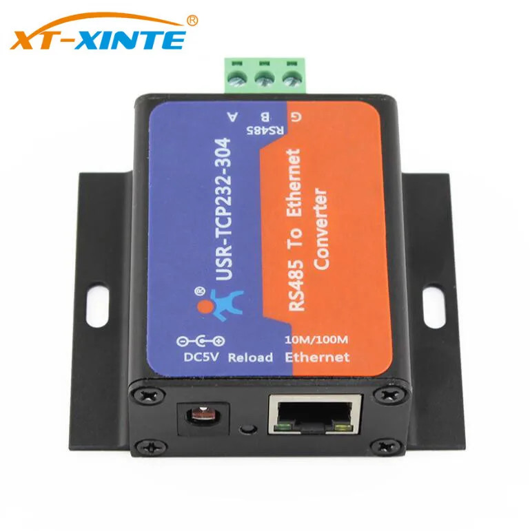 USR-TCP232-304 RS485 Serial to Ethernet Converter RS 485 to TCP/IP Ethernet Server Converter Module Support DHCP/DNS цена USR-TCP232-304 RS485 Serial to Ethernet Converter RS 485 to TCP/IP Ethernet Server Converter Module Support DHCP/DNS цены онлайн