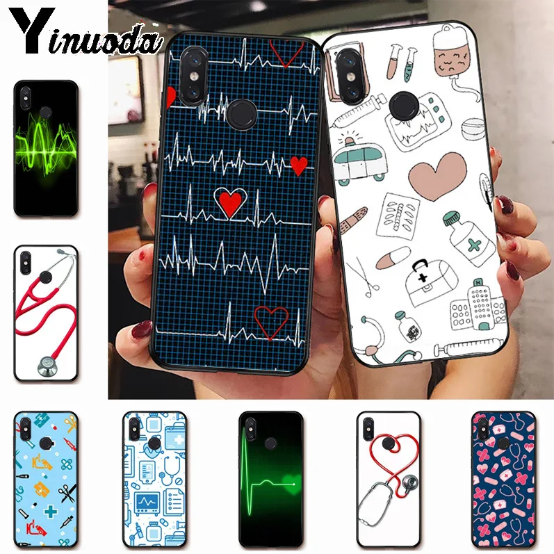 

Ynuoda Nurse Medical Medicine Health Heart cartoon classic Case for xiaomi mi 8se 6 note2 note3 redmi 5 plus note5 cover
