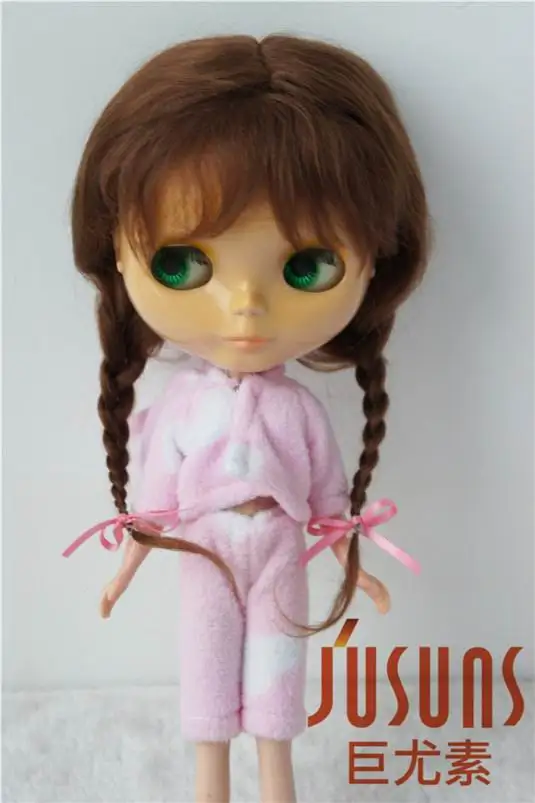 JD2031 Длинные Ангольские мохер милые Анна косы BJD кукольные парики Размер 10-11 дюймов кукольные аксессуары