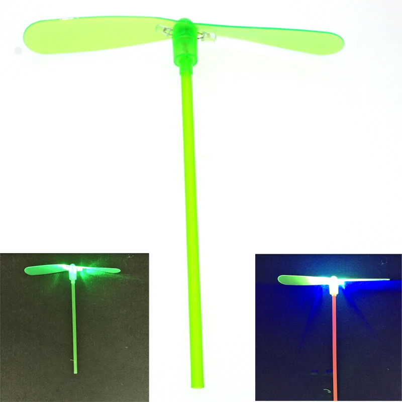 LED Light Up Kids Gifts Flashing Dragonfly Glow Flying Dragonfly For Party Toy T 