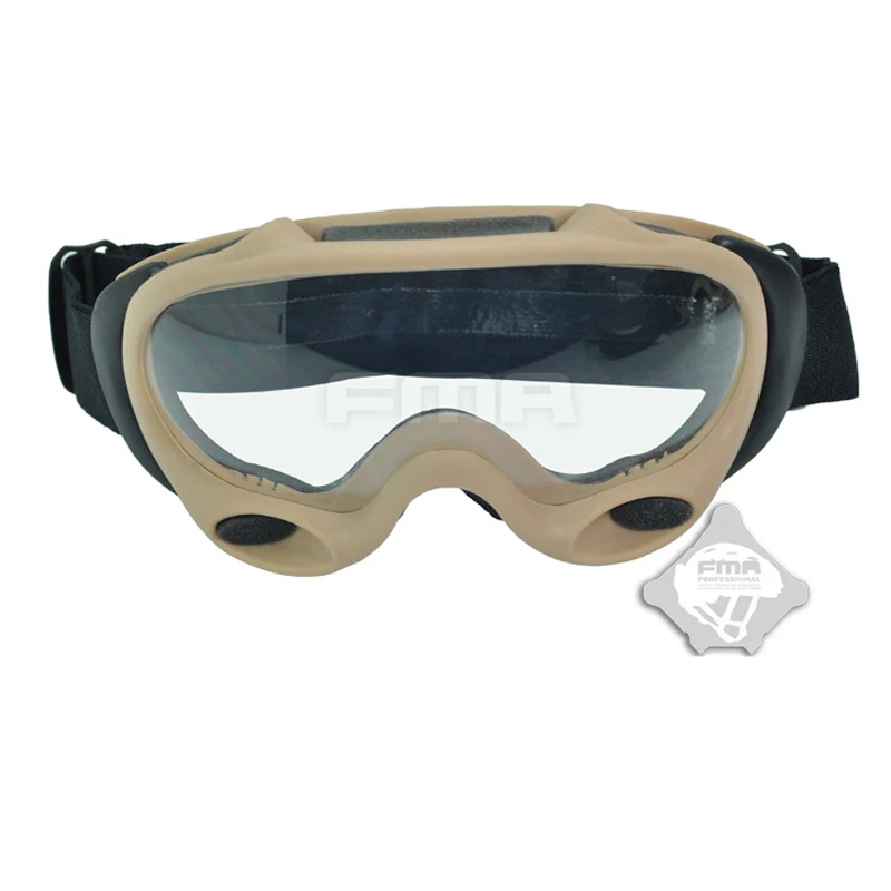 2018 New FMA Helmet accessories Goggles Skiing Glasses Direct Adorn Type ( Match Two Lens SAND ) TB958-DE | Спорт и развлечения