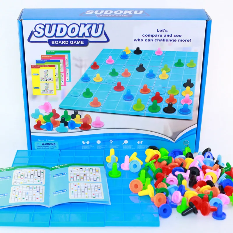 

Logic Observation of Puzzling Intelligence in Sudoku Board Game of Colorful Nine Palaces Parent-child Interactive Children's