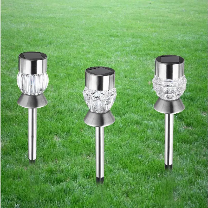 

2pcs Diamond/Pumpkin/ Pineapple RGB Solar Powered Lawn Light Outdoor LED Garden Light Solar Light Pathway Landscape Yard Lamp
