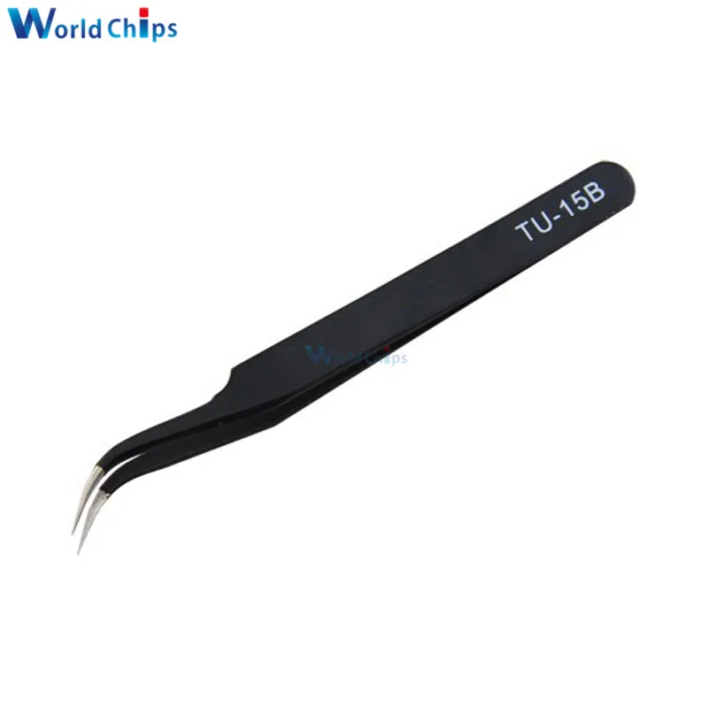 

TU-15B Anti-static Tweezer Non-magnetic Elbow Tweezers