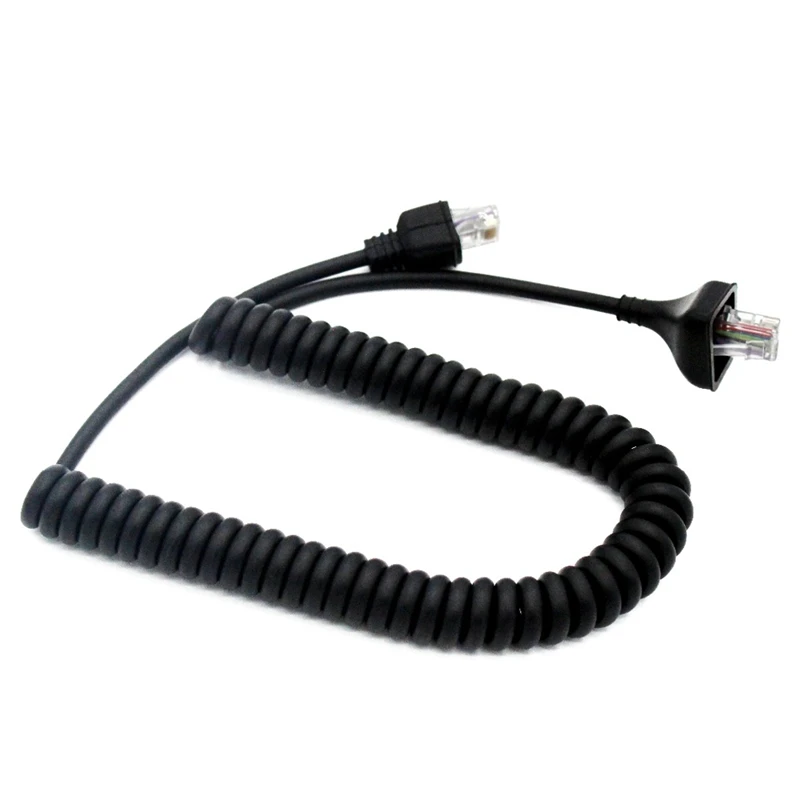 

8 Pin Replacement Speaker Mic Cable Microphone Cord for Kenwood TK-868G TK-768G TK-862G TK-762G TM-271A TM-471A TK-760 Radio