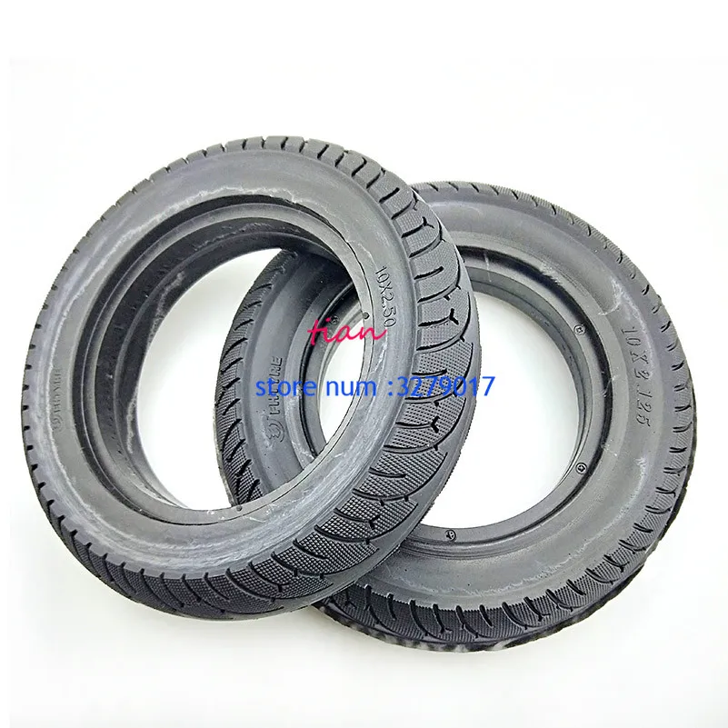 

10x2.50 Tubeless Wheel Tyres Solid Tyre Inflation 10x2.125 for 8/10 inch Electric Scooter Accessory Electric Scooter Tires