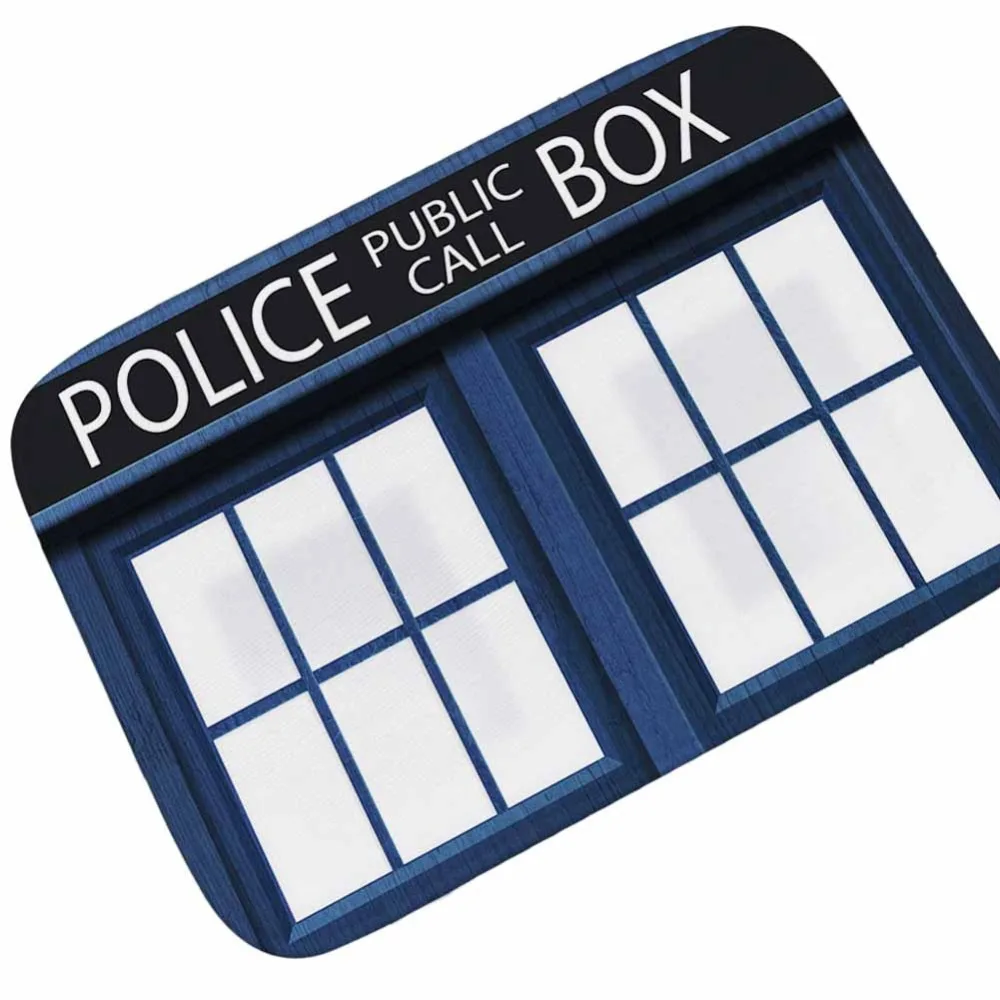 Аниме Доктор Кто полицейский ящик напольный коврик игровой коврик ковер кантри клуб дети девочки мальчик спальная; игровая газон область