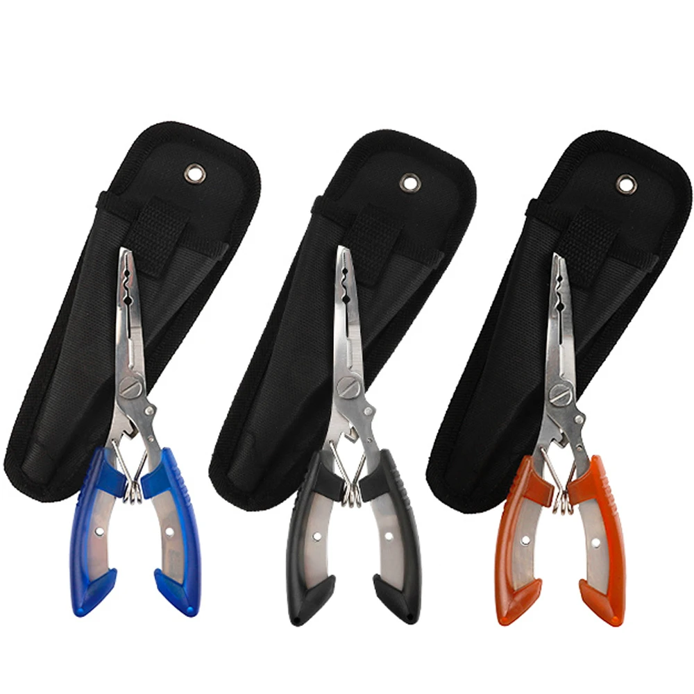 

Stainless Steel accessories Multifunction Fishing Pliers fish Hook Remover Scissors Line Cutter Fishing Tackle tools