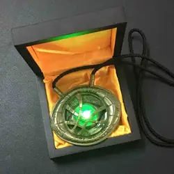 Доктор Стрэндж глаз Agamotto Led Фигурки игрушки Мстители 4 Endgame Бесконечность камни Железный человек танос супер герой фигурка