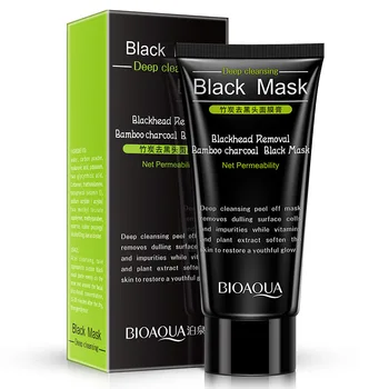 

BIOAQUA Nose Blackhead Remover Face Black Mask Acne Treatment Peeling Mask Suction Facial Skin Care Bamboo Charcoal Masks