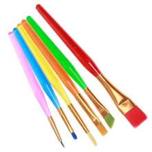 6 шт./компл. помадка торт картина для декора кисть Сахар ремесло DIY инструмент торт кисточка для декора набор Приготовление выпечки инструмент MA678981