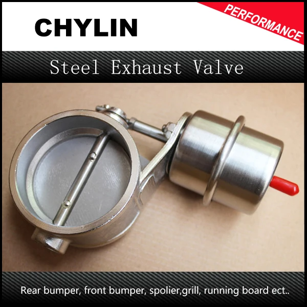 

Stainless Steel Exhaust Control Valve Set Boost Actuator CLOSED Style 76mm Pipe Pressure: about 1 BAR CUT76-CL-BOOST