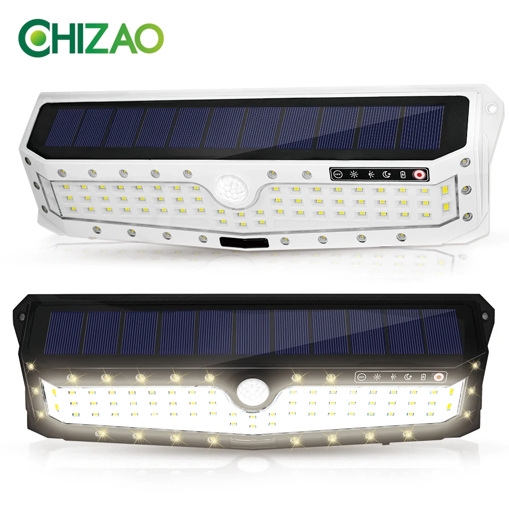

CHIZAO Solar Lights Outdoor lighting Motion sensor Night security wall lamp 79 LED Waterproof Energy saving Garden Yard Gate