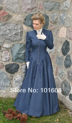 

1860S Victorian Corset Gothic/Civil War Southern Belle Ball Gown Dress Halloween dresses US 4-16 V-1262