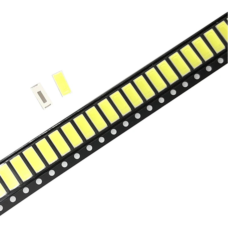 100 шт 7030 светодиодный ные Диоды 1 Вт 6500 мА 6 0 к светильник SMD (6 2 ~ в)|Диоды| |