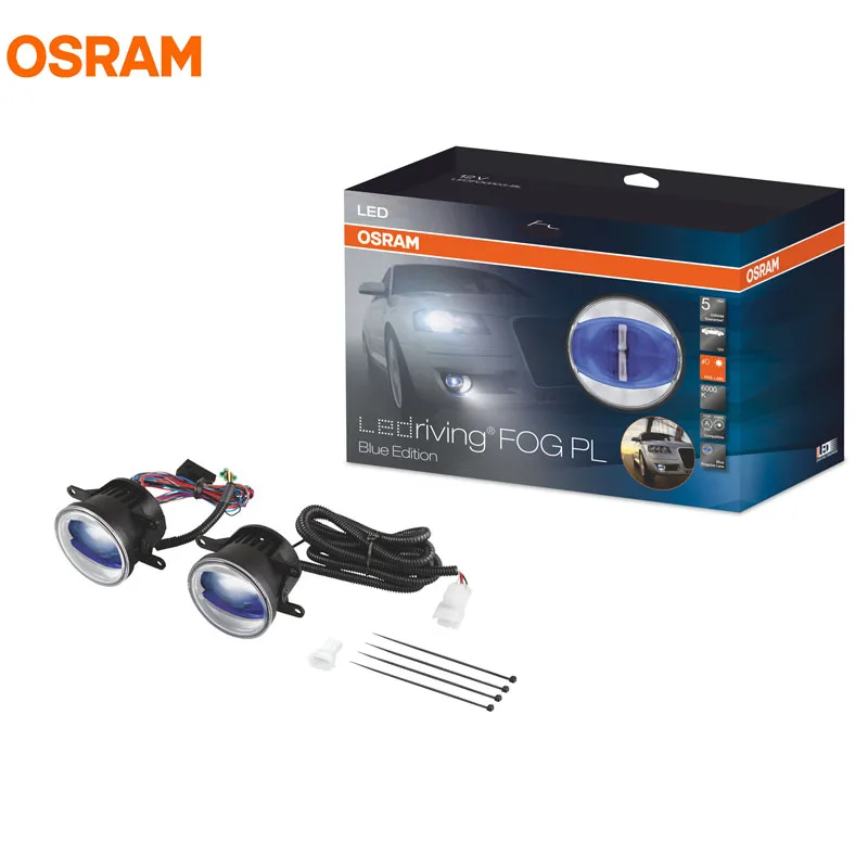 

OSRAM LEDriving LEDFOG103 12V OEM ECE Led Fog Lamp Daytime Running Light Kit Set 5 Years Warranty Multiple Color