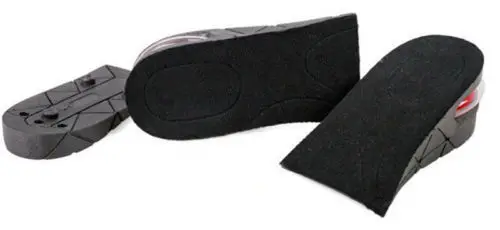 Регулируемый каблук 5 см, 2 слоя, на воздушной подушке, вставка на пятке, увеличивающая рост, мужская стелька для обуви, увеличивающая рост, подкладка для обуви