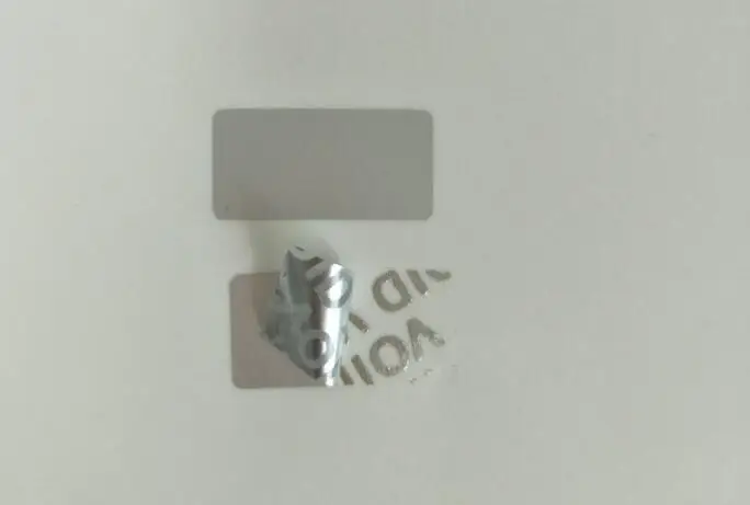

500pcs 20x10mm silver VOID Security Labels seal tear invalid sticker carries an anti-counterfeit label for the VOID