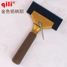 100 pcsqili qh-02 длинной ручкой Алюминий 20 cmvinyl Плёнки волокно Автомобиля Стикер wrap инструмент воды снег лед Bluemax Ракель Скребки лопата