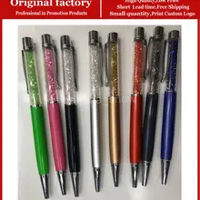 Высокое качество дешевые кристалл ручка для рекламных Алмаз ручка логотип