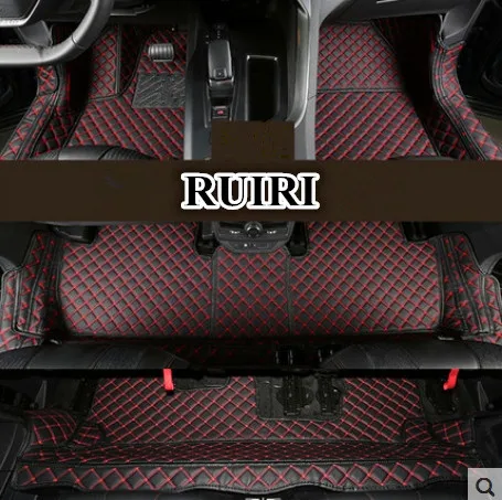 

Good quality! Custom full set car floor mats for Peugeot 5008 7 seats 2019 2018 2017 waterproof non-slip carpets,Free shipping