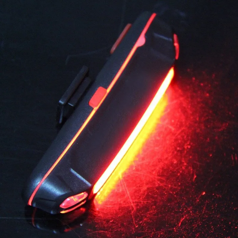 Perfect 100LM LED USB Rechargeable Head light Flashlight Bicycle Lights Bike Rear Tail Lamp Bicycle Accessories 1