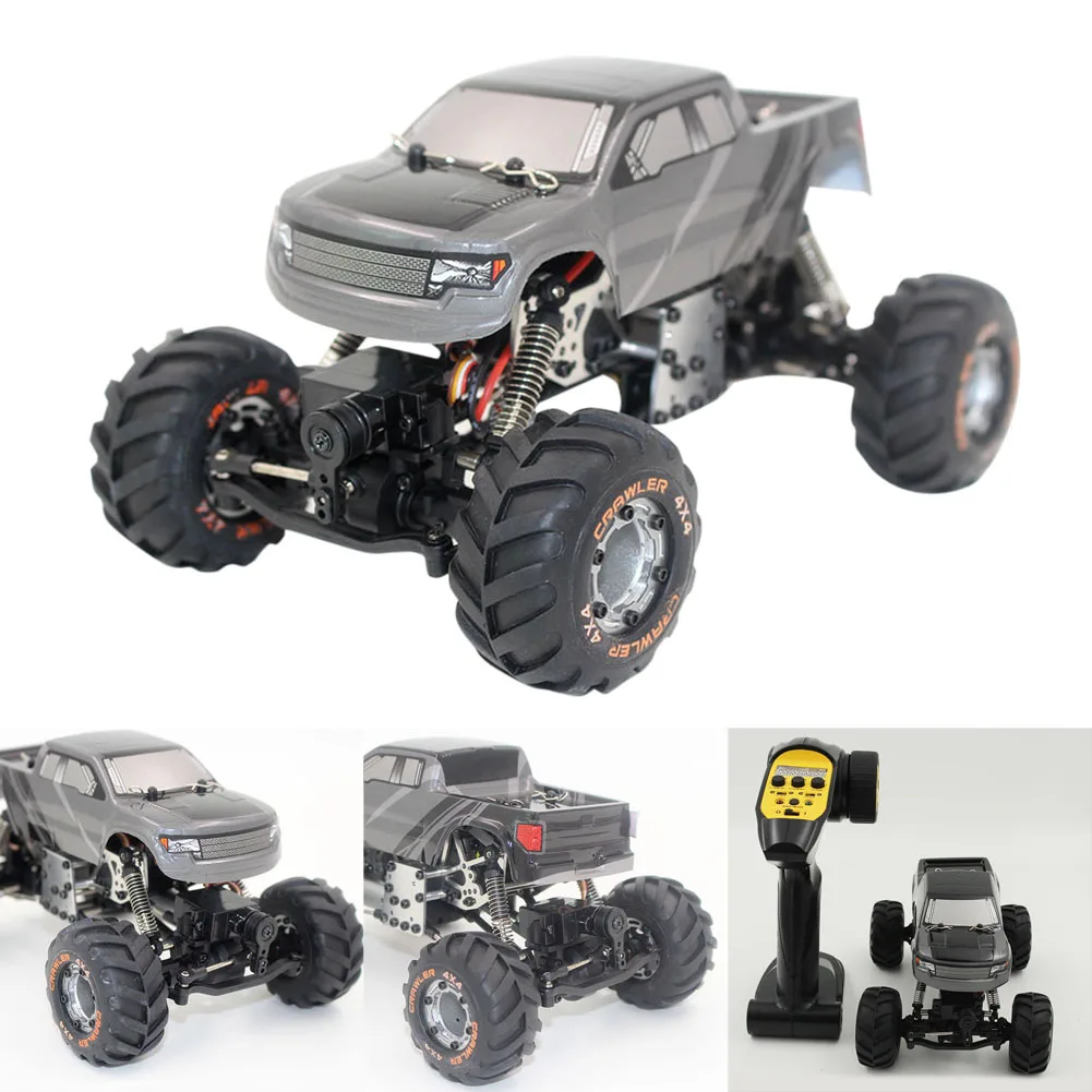 

RC Car 2.4G Rock Crawler Car 4 WD Simulation Racing Car 1 / 24 Off-Road Vehicle Buggy Light Weight Electronic Model Toy Kid Gift
