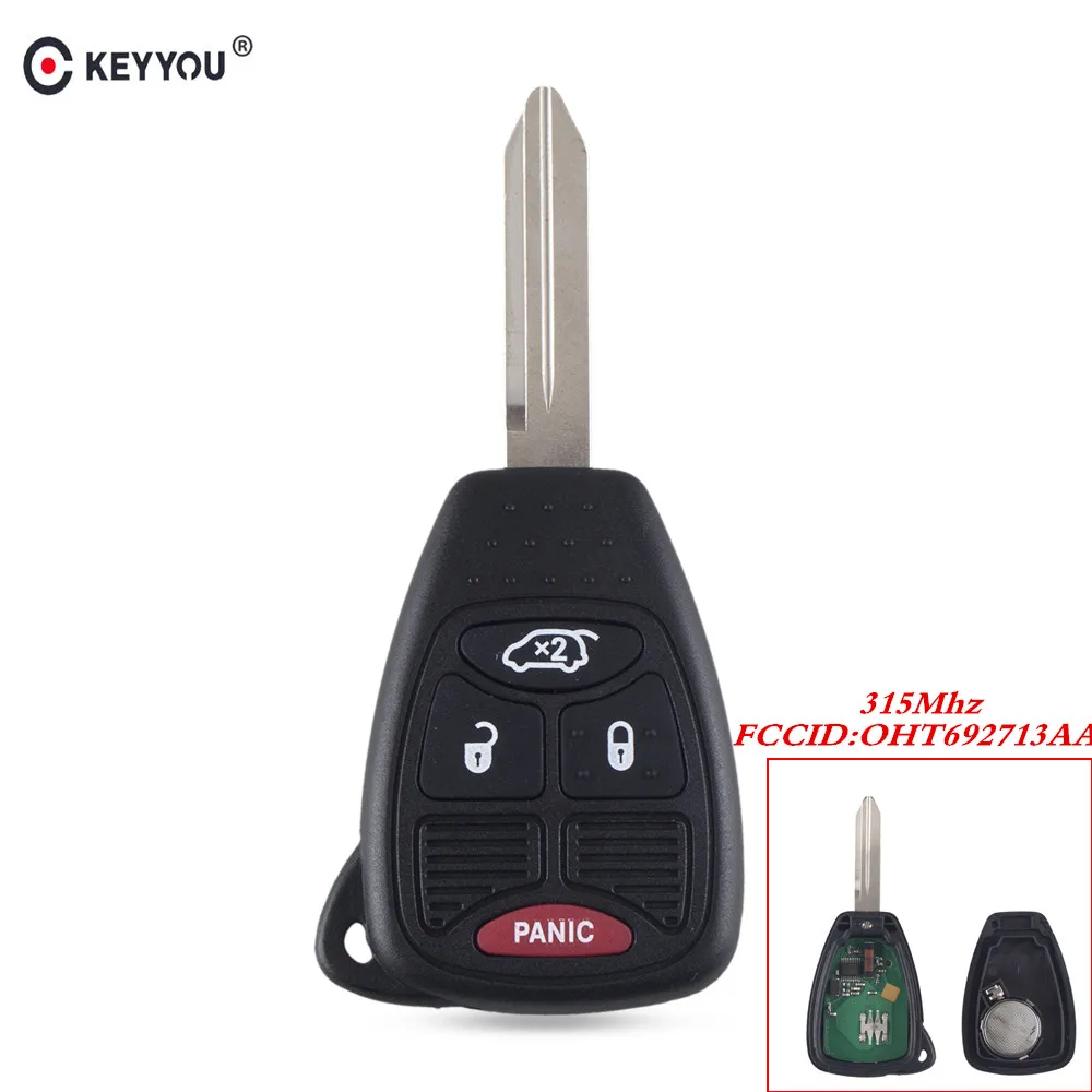 Car Transmitter Remote Key for 2004 2005 2006 2007 Chrysler Town and Country 6b