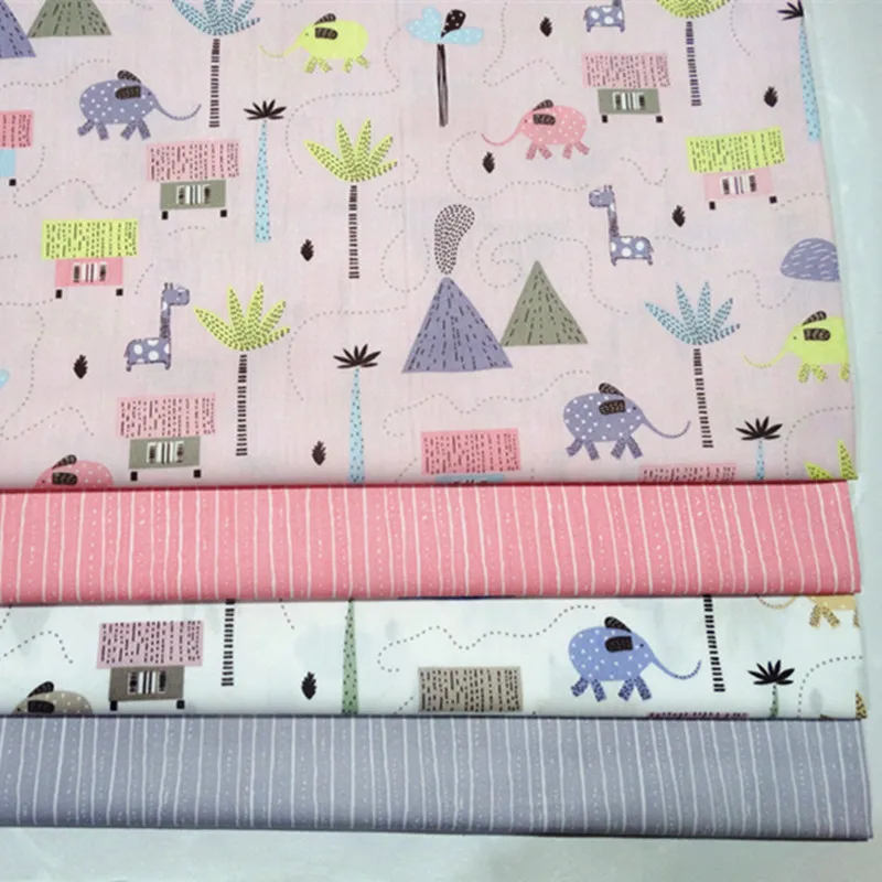 

Fabric Combed Woven Cotton for Home Textile Twill Fabric Skinfriendly Child Clothes Making Furinture Decoration Dresss Making