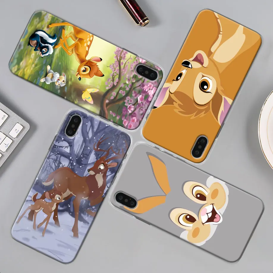 Bambi Thumper чехол для телефона для Apple iPhone X XR 7 8 Plus 6 6s Plus XS MAX 11 Pro MAX SE чехол для телефона Coque