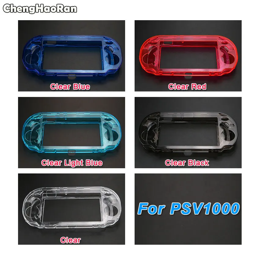 

ChengHaoRan Protective Clear Crystal Hard Carry Guard Case Cover Skin for Sony PS Vita PSV 1000 1001 PSV1000 PSV 1101