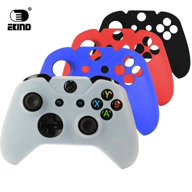 

EKIND Gamepad Silicone Case Cover Joystick Soft Silicone Protective Case Skin Cover for Xbox ONE Controller