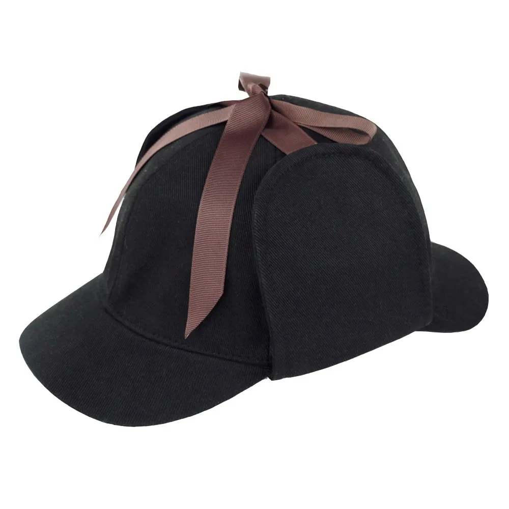 Cosplay Sherlock Holmes Hat Novelty Gifts Deerstalker  Hat Detective Cap Unisex Movie Costumes Flat Caps Hip Hop Accessories