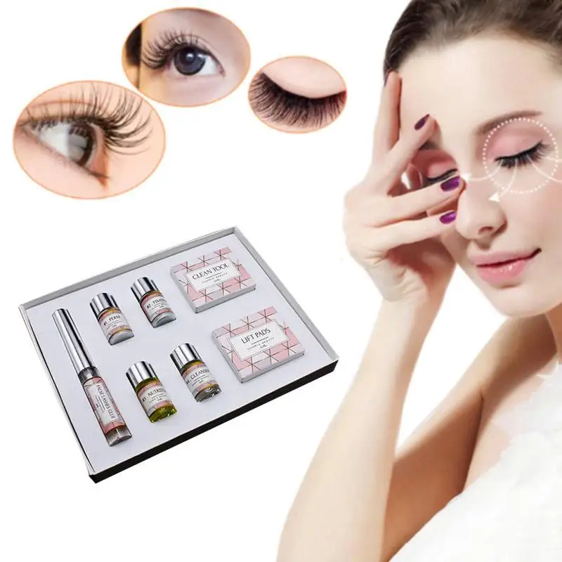 1 Set Mini Eyelash Lift Perming Kit Eyelash Cilia Lift Tools Perming Kits Rods Glue Makeup Tools Lashes Lifting Kit Makeup Tools