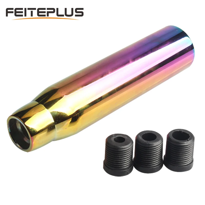 

5-Speed Car Manual Gearbox Shift Knob Colorful Lengthened Gear Shift Knob Universal Metal Gear Shift Knob For BMW