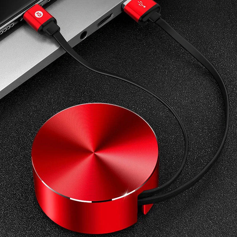 Biaze كبل USB قابل للسحب ل iphone X 8 7 6 S زائد 5 الهاتف المحمول مزامنة بيانات USB كابل شحن ل باد المحمولة كابل الشاحن