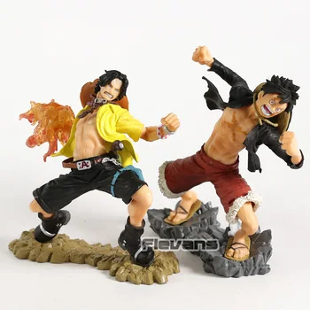 

Anime One Piece SCultures the TAG Team Monkey D Luffy vs Portgas D Ace 20th Anniversary PVC Figure Collectible Model Toy