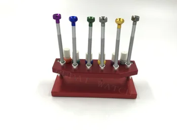 

6pc Precision Jewelers Screwdriver Set Eye Glasses Watches Watch Flat Tip NEW