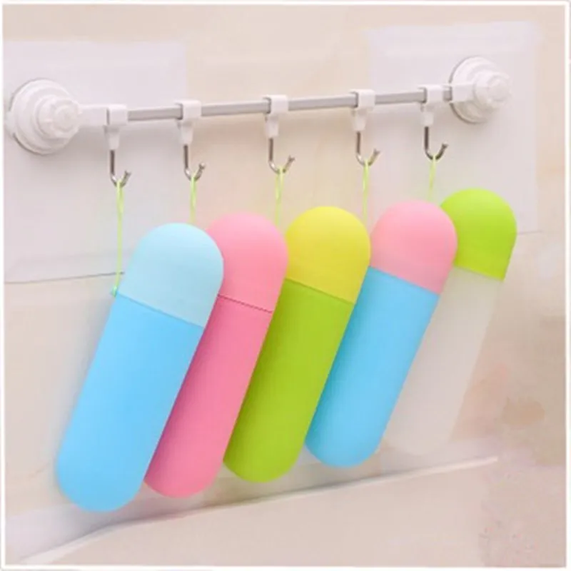 

Hot Portable Travel Toothpaste Toothbrush Holder Cap Case Cover Household Storage Cup Outdoor Holder Bathroom Accessories