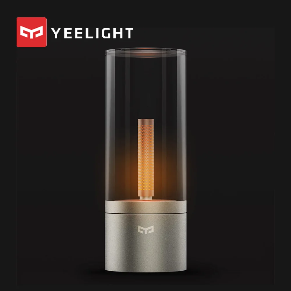 Xiao mi jia Yee светильник Candela с умным управлением светодиодный ночной Светильник атмосферный светильник для mi Home APP Xiao mi комплекты для умного дома - Цвет: Gold
