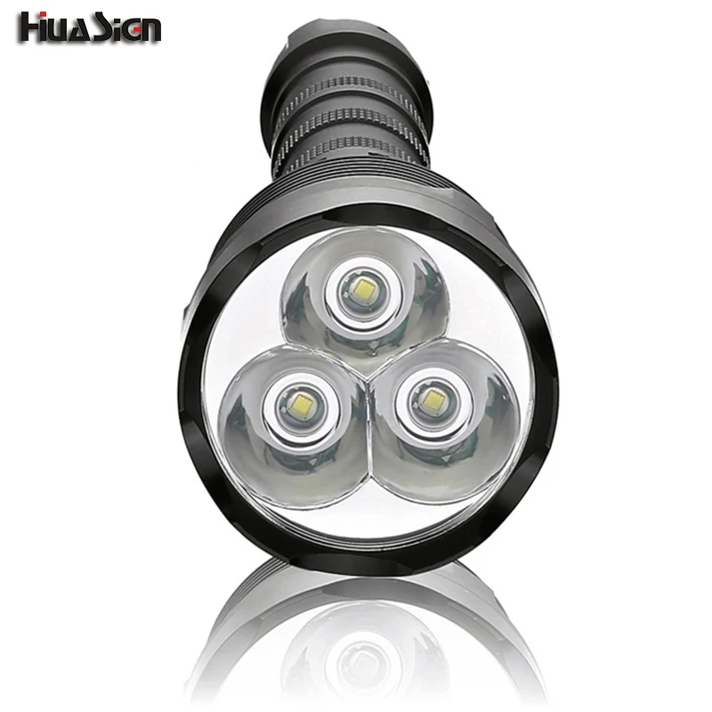 

Super bright flashlight!!! T6 Flashlights with 3 T6 Led Beads 3800LM Flash Light for Hunting Cycling