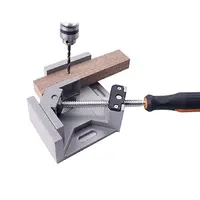 זווית ישרה 90 כלים לעיבוד עץ ידית תואר סגסוגת אלומיניום זווית ישרה קלאמפ יחיד ריתוך פלייר מתכוונן קרפנטר קליפ זווית ישרה (3)