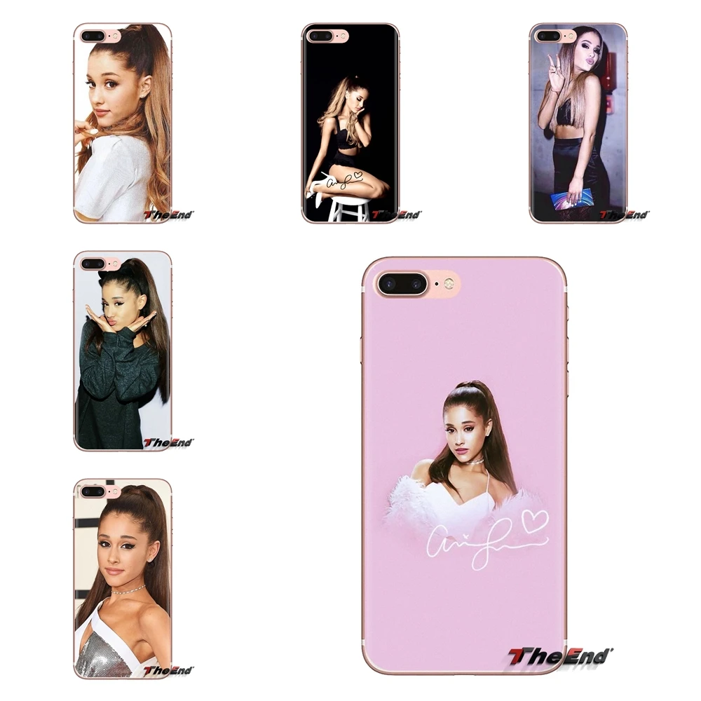 

ariana grande sexy Gril music celebrity TPU Covers For LG Spirit Motorola Moto X4 E4 E5 G5 G5S G6 Z Z2 Z3 G2 G3 C Play Plus Mini
