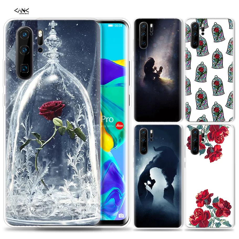 

Case for Huawei P30 P20 P10 P9 Mate 10 20 Lite Pro Mobile Cell Phone Bag P Smart Z 2019 Plus Beauty And The Beast P8 P30Pro P20l